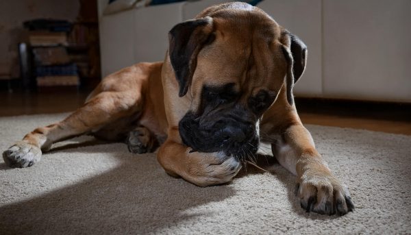 Stress beim Alleine sein - für viele Hunde Alltag.