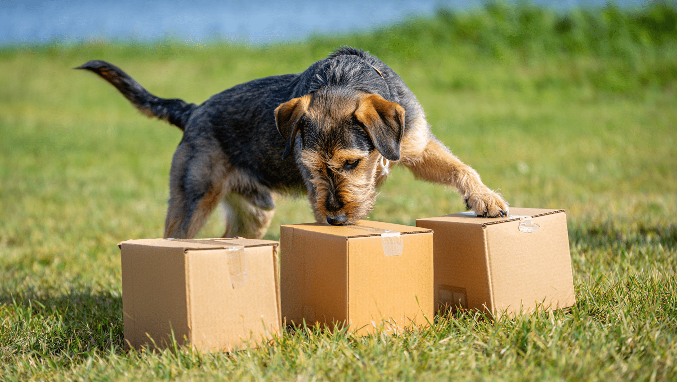 Hundetraining Beschäftigung alter Hund