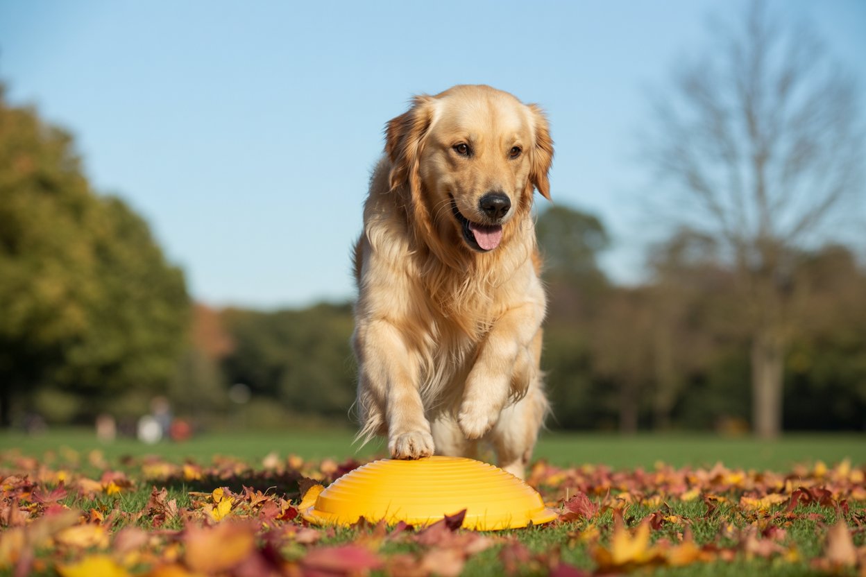 Alt werden beim Hund durch Hundefitness Beweglichkeit, Koordination und Fitness