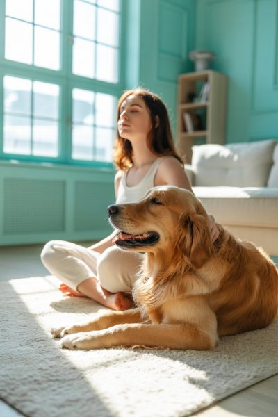 Entspannungstraining für Hund und Halter: Den Hund entspannen mit einer Übung funktioniert oft besser als gedacht