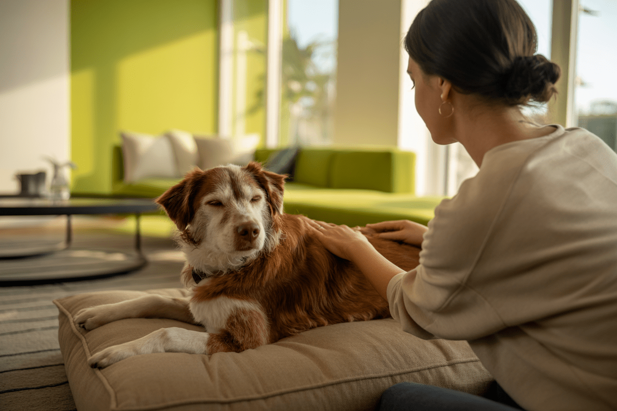 Massage beim Hund mit Arthrose Hundemassage selber lernen leicht gemacht