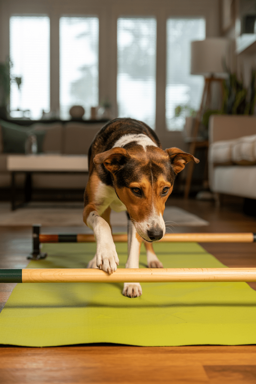 Übungen für Zuhause für Hund mit Hüftdysplasie